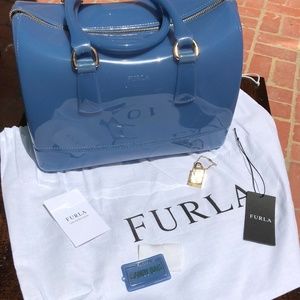 FURLA CANDY BAG SATCHEL - M - Blue